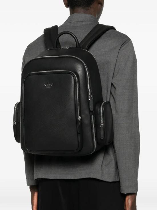 26FW 엠포리오 아르마니 백팩 EM004553AF13805099 UC001 BLACK - EMPORIO ARMANI