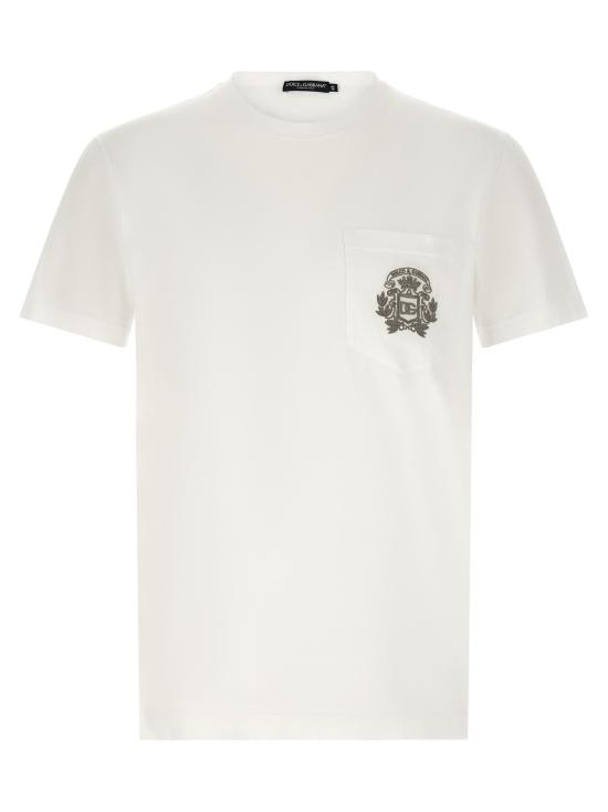 26SS 돌체앤가바나 반팔 티셔츠 DO329357BM WHITE
