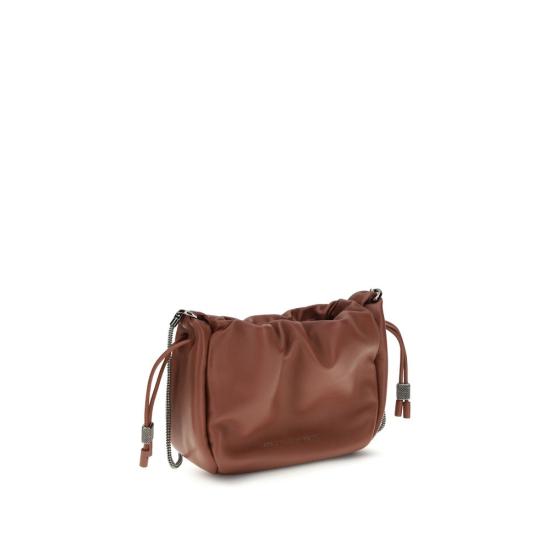 26SS 브루넬로 쿠치넬리 크로스백 BRMBGPD2667C4182BB BROWN - BRUNELLO CUCINELLI