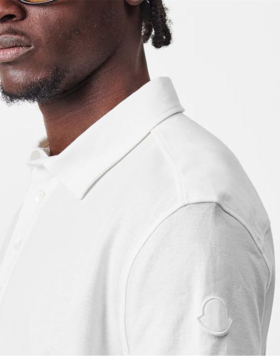 26SS 몽클레어 폴로 티셔츠 K10918A00028899E3034 WHITE - MONCLER