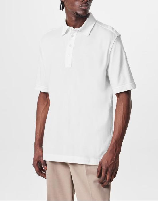 26SS 몽클레어 폴로 티셔츠 K10918A00028899E3034 WHITE - MONCLER