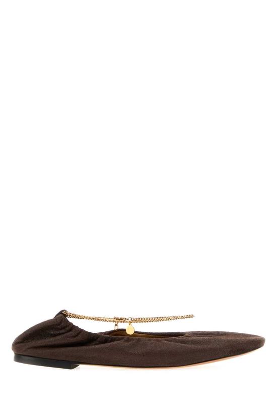 26FW 스텔라 맥카트니 플랫 슈즈 810659E00339 7745 BROWN