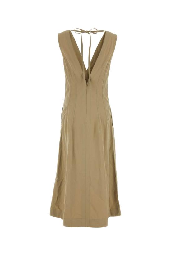  보테가베네타 미디 원피스 785703VA5Y0 9733 BEIGE - BOTTEGA VENETA
