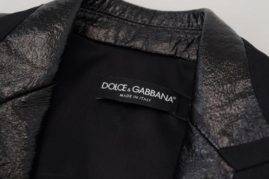  돌체앤가바나 가죽 자켓 JKT3489 BLACK - DOLCE & GABBANA