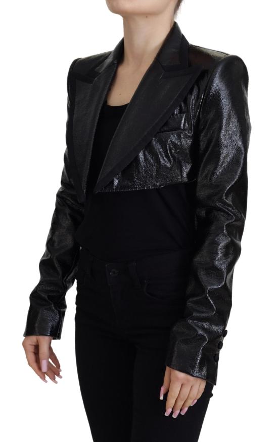  돌체앤가바나 가죽 자켓 JKT3489 BLACK - DOLCE & GABBANA