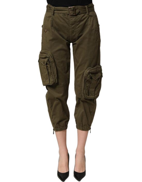  돌체앤가바나 스트레이트 팬츠 PAN77722 GREEN - DOLCE & GABBANA