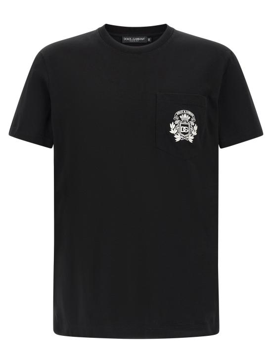 26SS 돌체앤가바나 반팔 티셔츠 DO329388BM BLACK