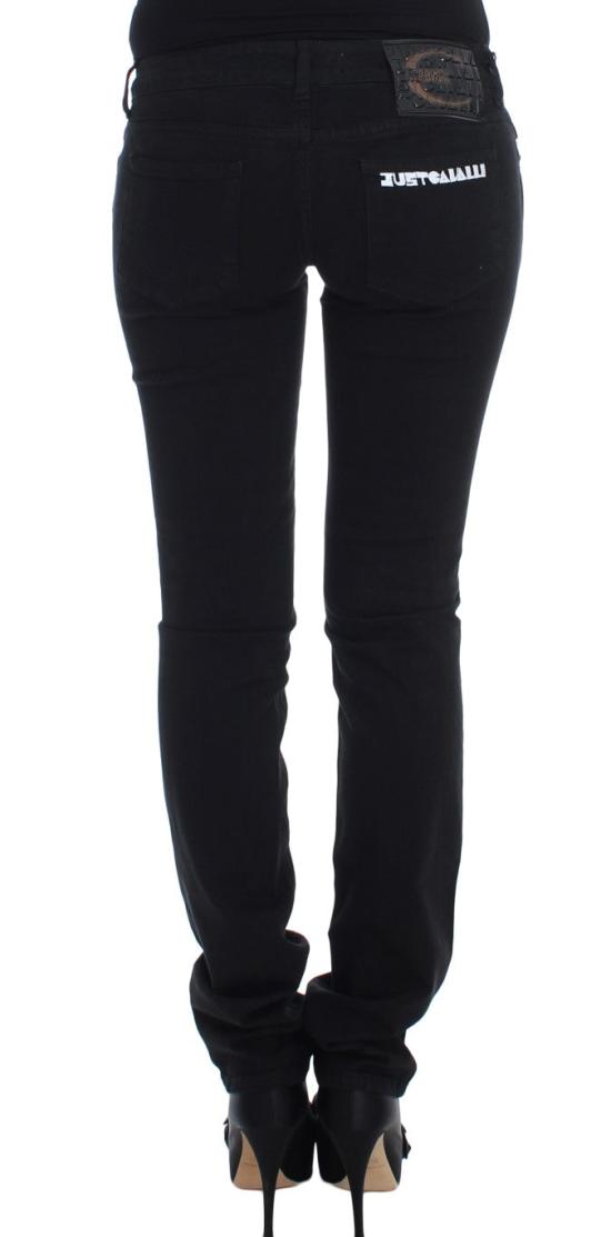  로베르토 카발리 데님 팬츠 SIG18164 BLACK - ROBERTO CAVALLI