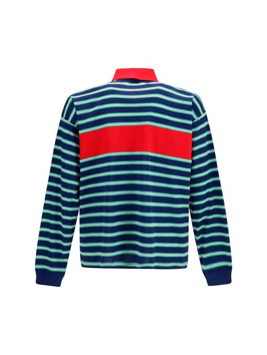 26FW 베르사체 폴로 티셔츠 10255121A18439 6UF90 NAVY - VERSACE