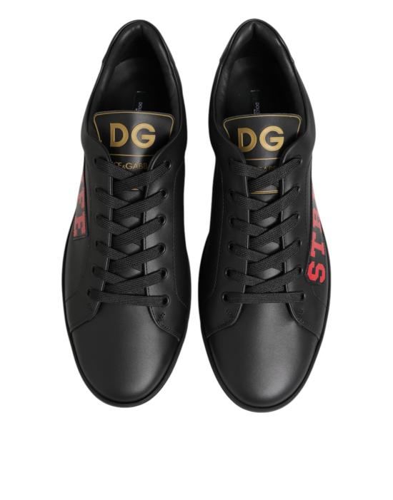  돌체앤가바나 스니커즈 MV7967 BLACK - DOLCE & GABBANA