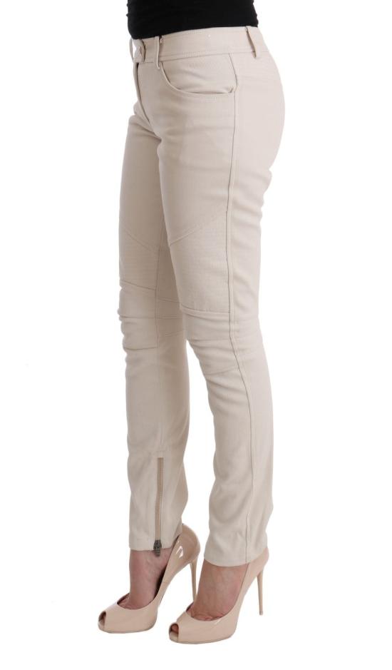  에르마노 설비노 스트레이트 팬츠 SIG30299 WHITE - ERMANNO SCERVINO