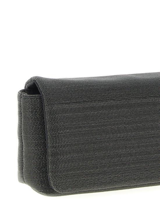 26SS 브루넬로 쿠치넬리 클러치/파우치 BR323538BM BLACK - BRUNELLO CUCINELLI