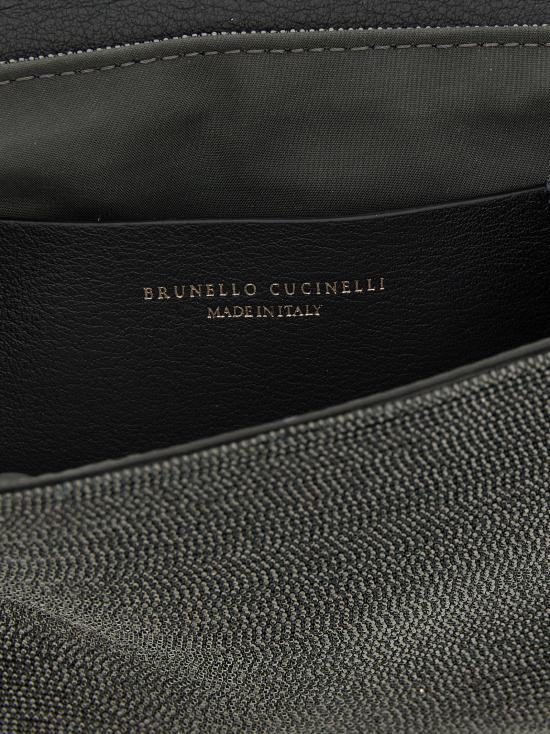 26SS 브루넬로 쿠치넬리 클러치/파우치 BR323538BM BLACK - BRUNELLO CUCINELLI