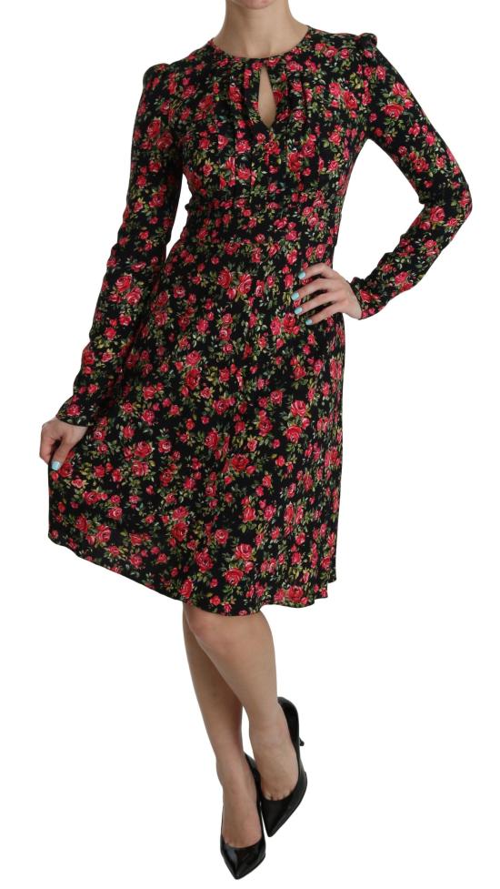  돌체앤가바나 미디 원피스 DR2088 BLACK - DOLCE & GABBANA