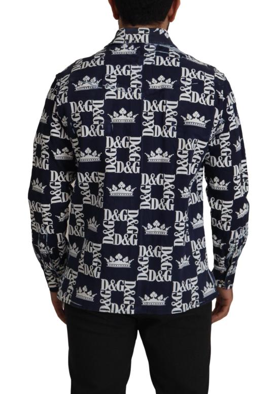  돌체앤가바나 긴팔 셔츠 TSH7977 NAVY - DOLCE & GABBANA