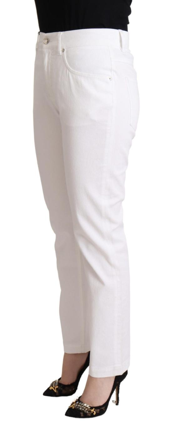  돌체앤가바나 스트레이트 팬츠 PAN72815 WHITE