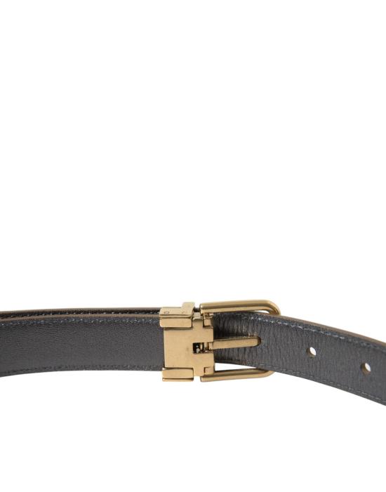  돌체앤가바나 가죽 벨트 BEL9115 GOLD - DOLCE & GABBANA