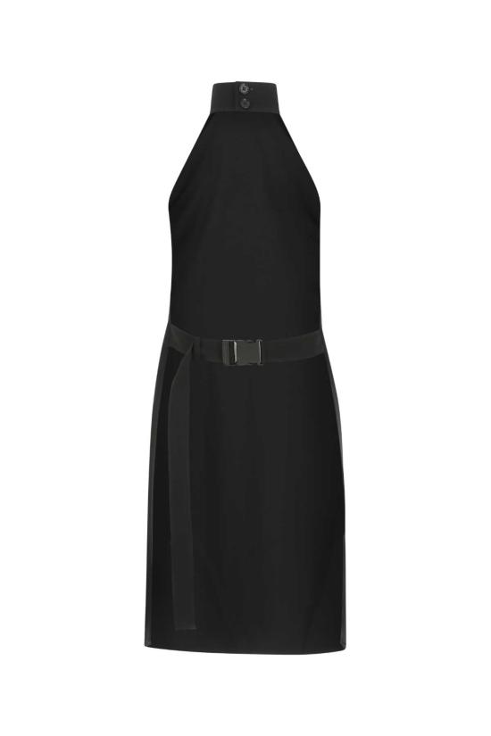  버버리 미디 원피스 8054439 A1189 BLACK - BURBERRY