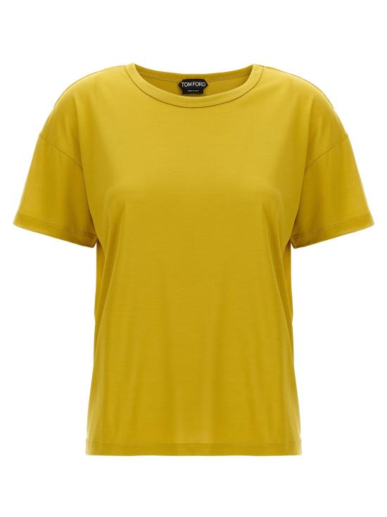  톰포드 반팔 티셔츠 TO275348BM YELLOW