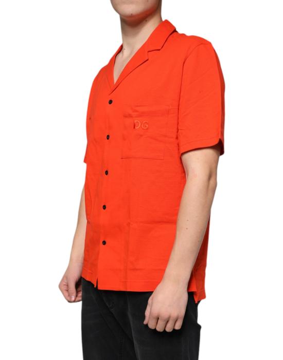  돌체앤가바나 반팔 셔츠 TSH84563 ORANGE - DOLCE & GABBANA