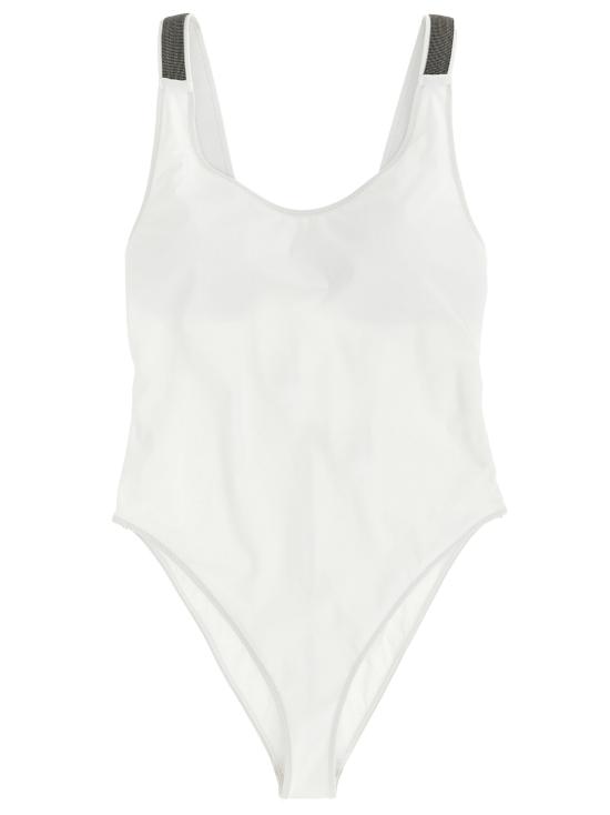 26SS 브루넬로 쿠치넬리 원피스 수영복 BR329917BM WHITE