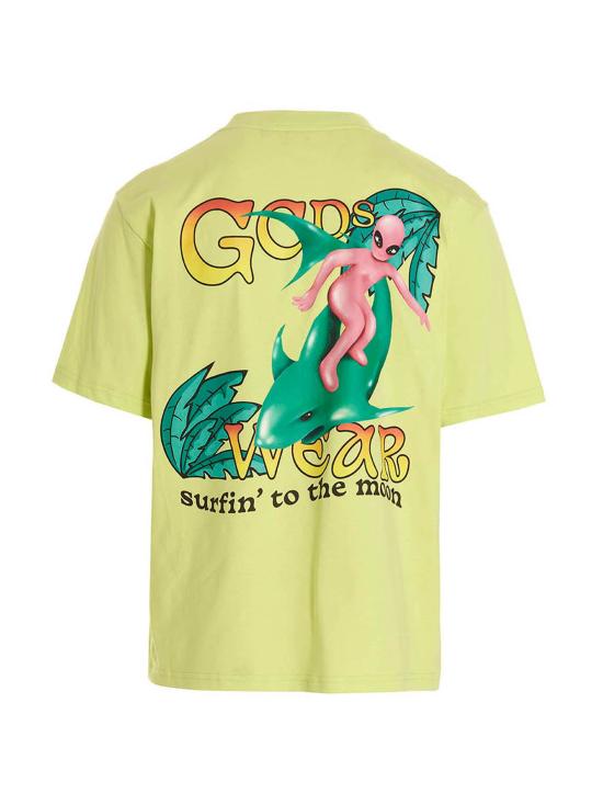  지씨디에스 반팔 티셔츠 GC245897BM YELLOW - GCDS