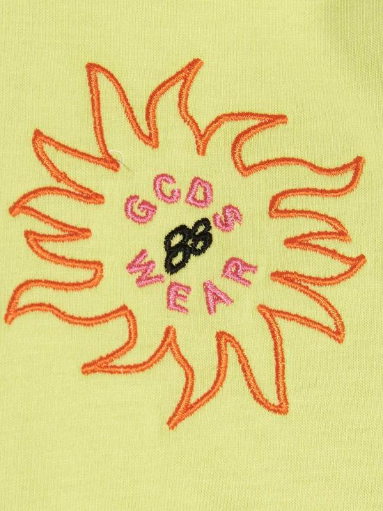  지씨디에스 반팔 티셔츠 GC245897BM YELLOW - GCDS