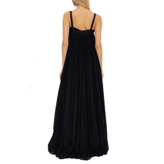  돌체앤가바나 미디 원피스 DO 9137657053396 BLACK - DOLCE & GABBANA