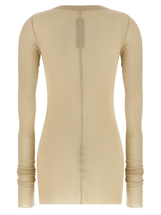 26SS 릭 오웬스 긴팔 티셔츠 RI329983BM BEIGE - RICK OWENS