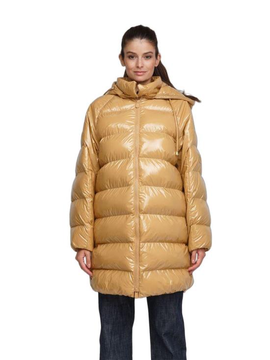  핑코 롱패딩 MASTER 105335 A00N D93 Pinko CARAMEL - PINKO