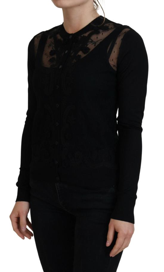  돌체앤가바나 가디건 TSH83743 BLACK - DOLCE & GABBANA