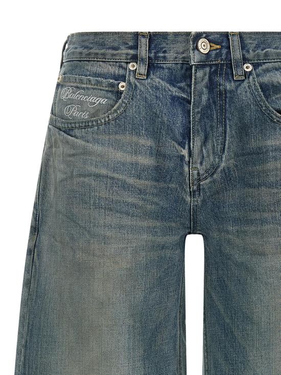 26SS 발렌시아가 데님 팬츠 BA328889BM BLUE - BALENCIAGA
