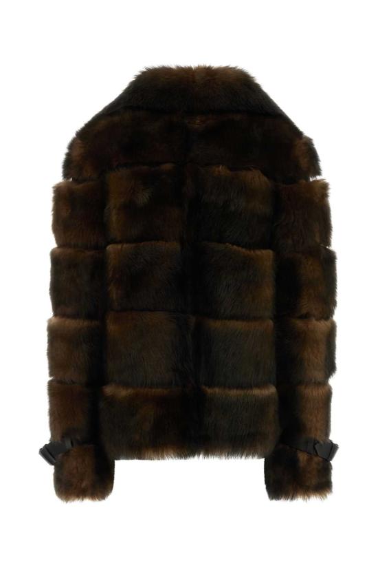 25FW 펜디 무스탕 FM5426AYLH F0QD9 BROWN - FENDI