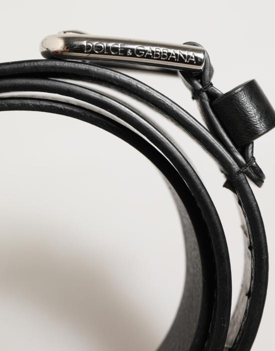  돌체앤가바나 가죽 벨트 BEL9557 BLACK - DOLCE & GABBANA