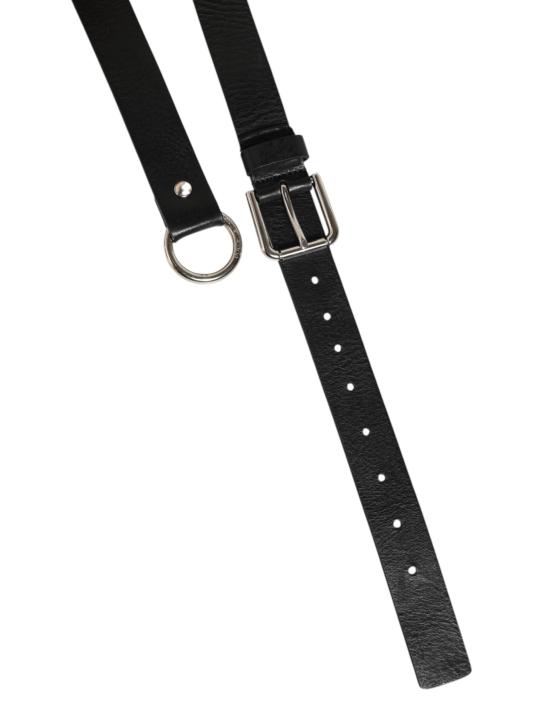  돌체앤가바나 가죽 벨트 BEL9557 BLACK - DOLCE & GABBANA
