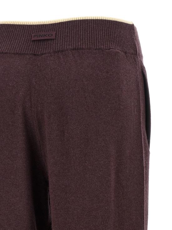 26FW 핑코 스트레이트 팬츠 107208A3G1W63 Purple - PINKO
