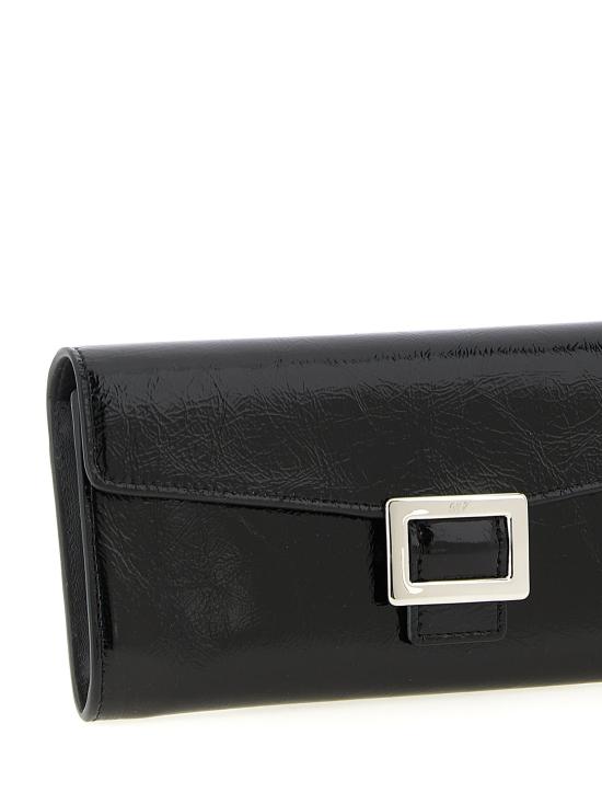 25FW 로저비비에 지갑 RO314312BM BLACK - ROGER VIVIER