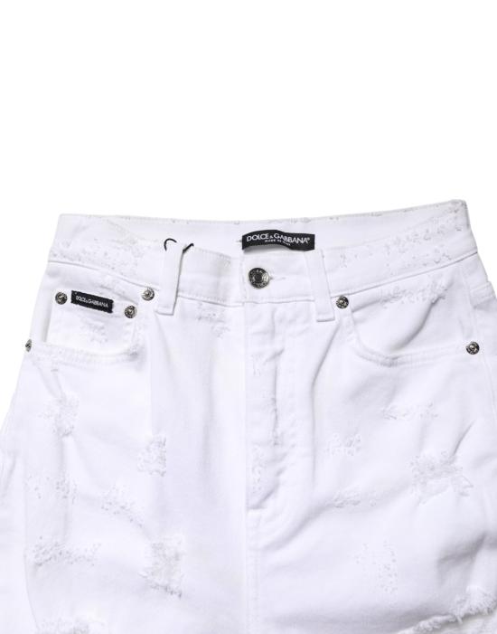  돌체앤가바나 데님 팬츠 PAN76736 WHITE - DOLCE & GABBANA