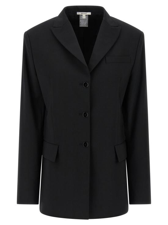 25FW 넨시 도자카 수트 자켓 NE319173BM BLACK