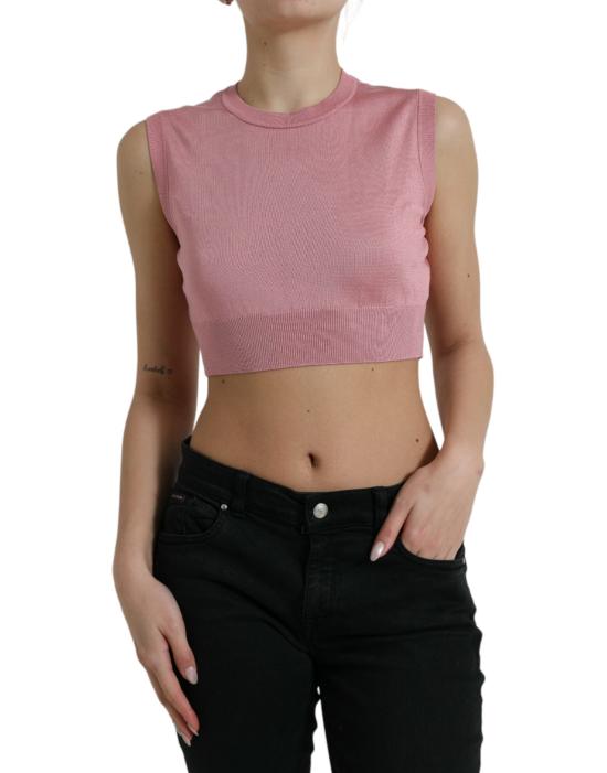  돌체앤가바나 민소매 티셔츠 TSH84520 PINK