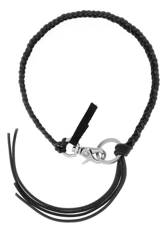 26SS 아워레가시 브레이디드 라돈 레더 목걸이 A2268LBL BLACKLEATHER