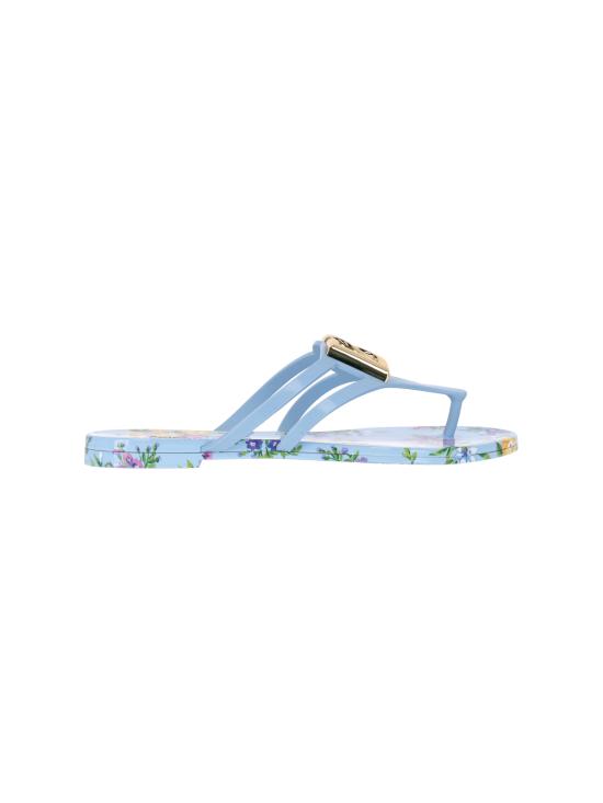  돌체앤가바나 러버 비치웨어 슬라이드 CW2418 AY850 HC5XL Multicolor