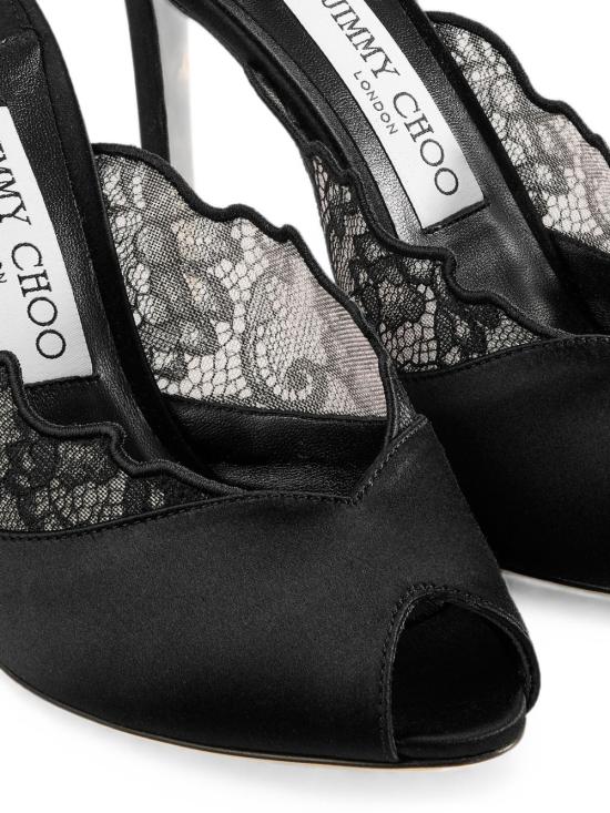 26FW 지미추 힐/펌프스 BRIGITTEMULE100 WANBLACK BLACK - JIMMY CHOO