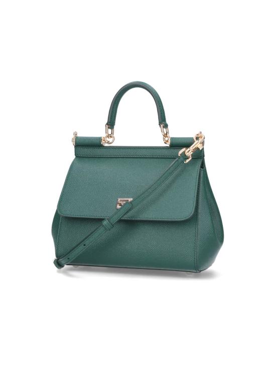  돌체앤가바나 미디움 시실리 핸드백 BB6003 B1001 87399 Green - DOLCE & GABBANA