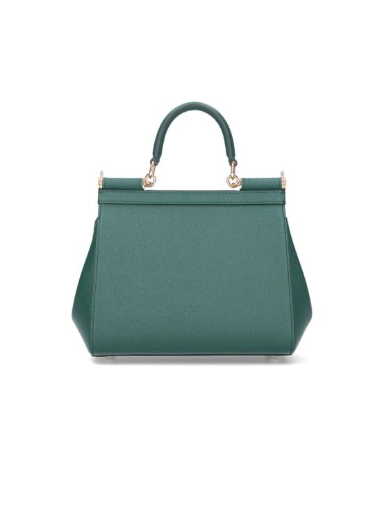 돌체앤가바나 미디움 시실리 핸드백 BB6003 B1001 87399 Green - DOLCE & GABBANA