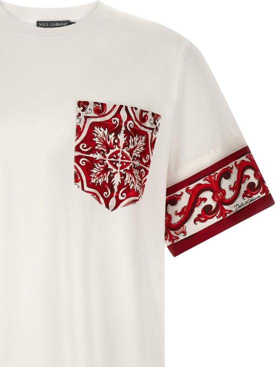 25FW 돌체앤가바나 탑 15796576354590 RED - DOLCE & GABBANA