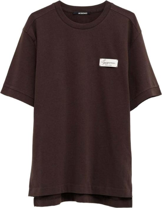 26FW 자크뮈스 반팔 티셔츠 TSU00329AJ00327881 BROWN