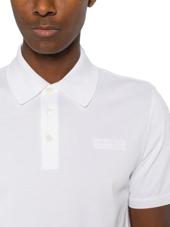 26FW 지방시 폴로 티셔츠 BML00G3YTX100 WHITE - GIVENCHY
