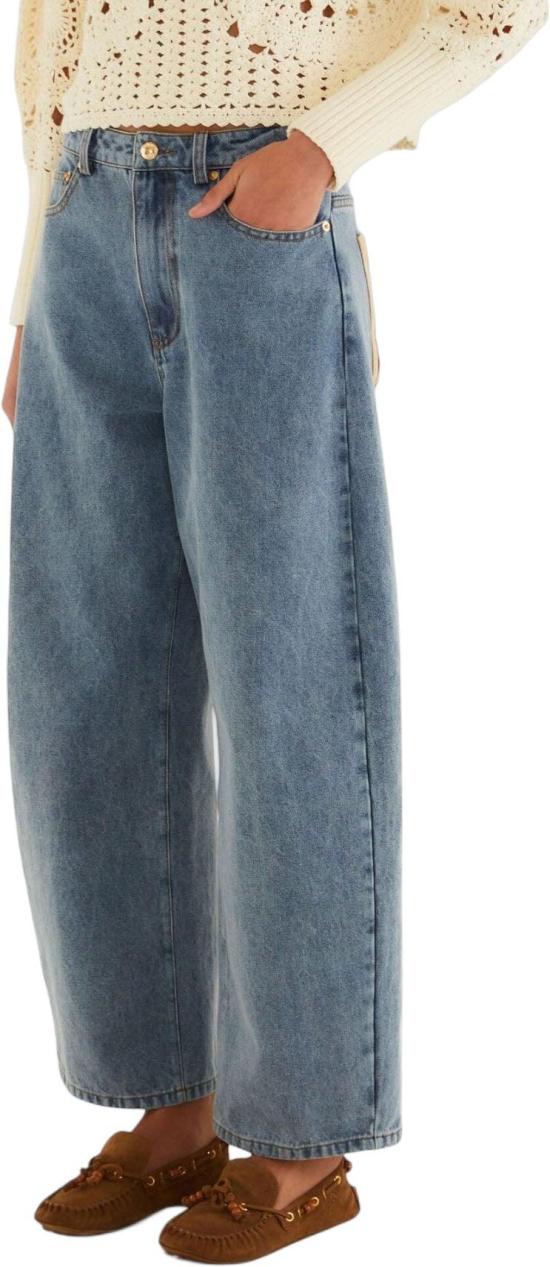 26FW 팜 리오 데님 팬츠 FARMRIO363817L0034RICHELIEUJEANSSTRAIGHTJEANSLIGHTBLUE