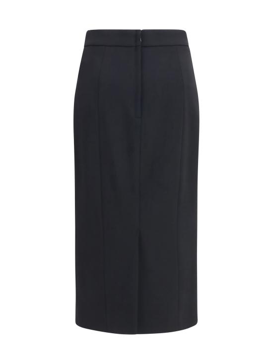 26FW 돌체앤가바나 롱 스커트 F4DEJTFUBCE N0000 BLACK - DOLCE & GABBANA